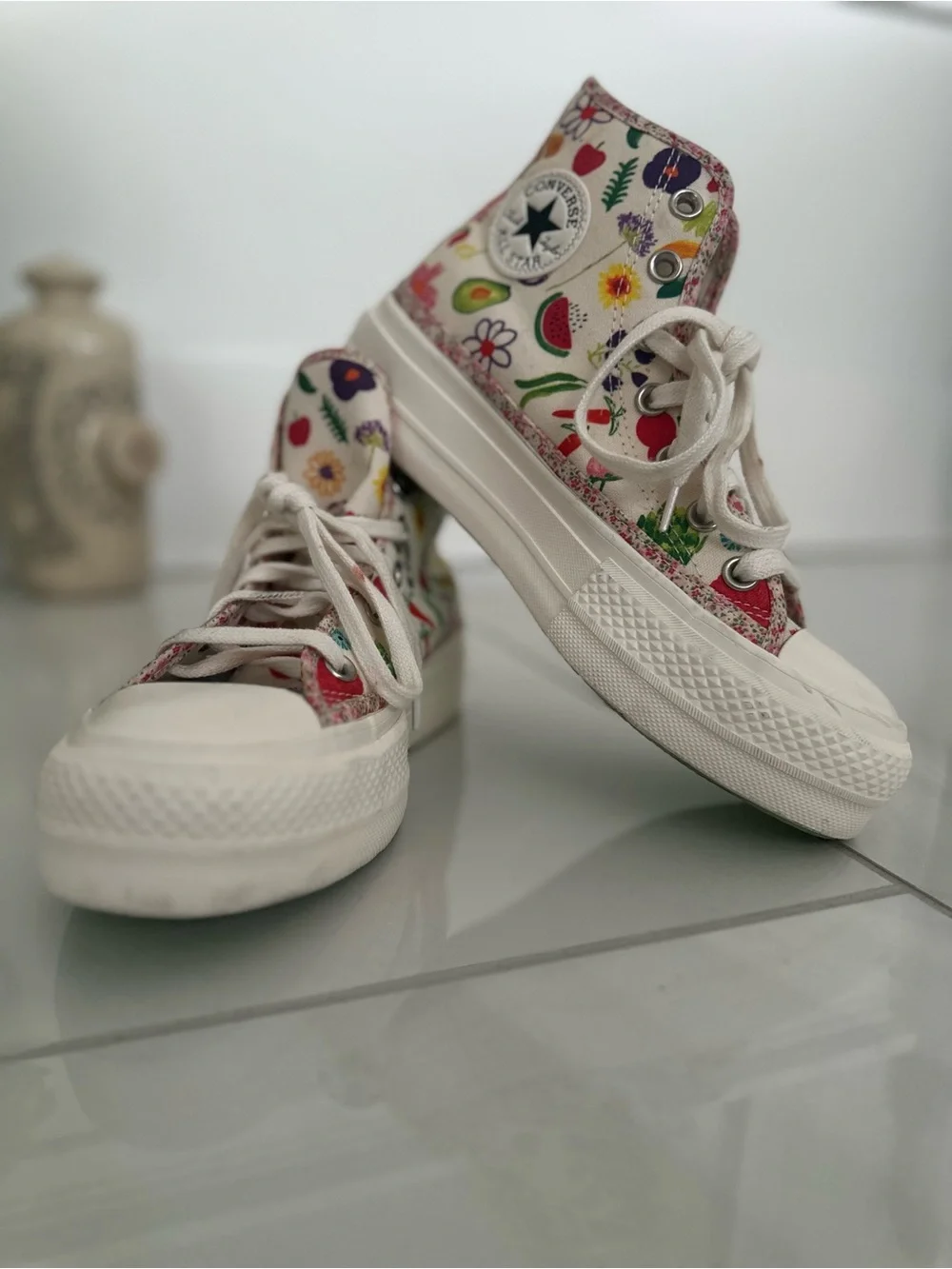 Converse Chuck Taylor All Star Lift Platform High Top Sneakers Women's US 6/UK 4
